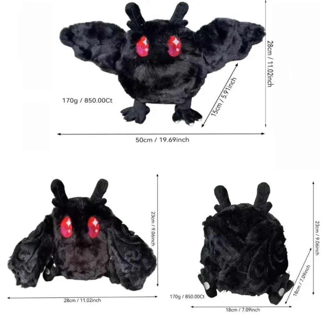 Dread Mothman Cryptid Plush Toy